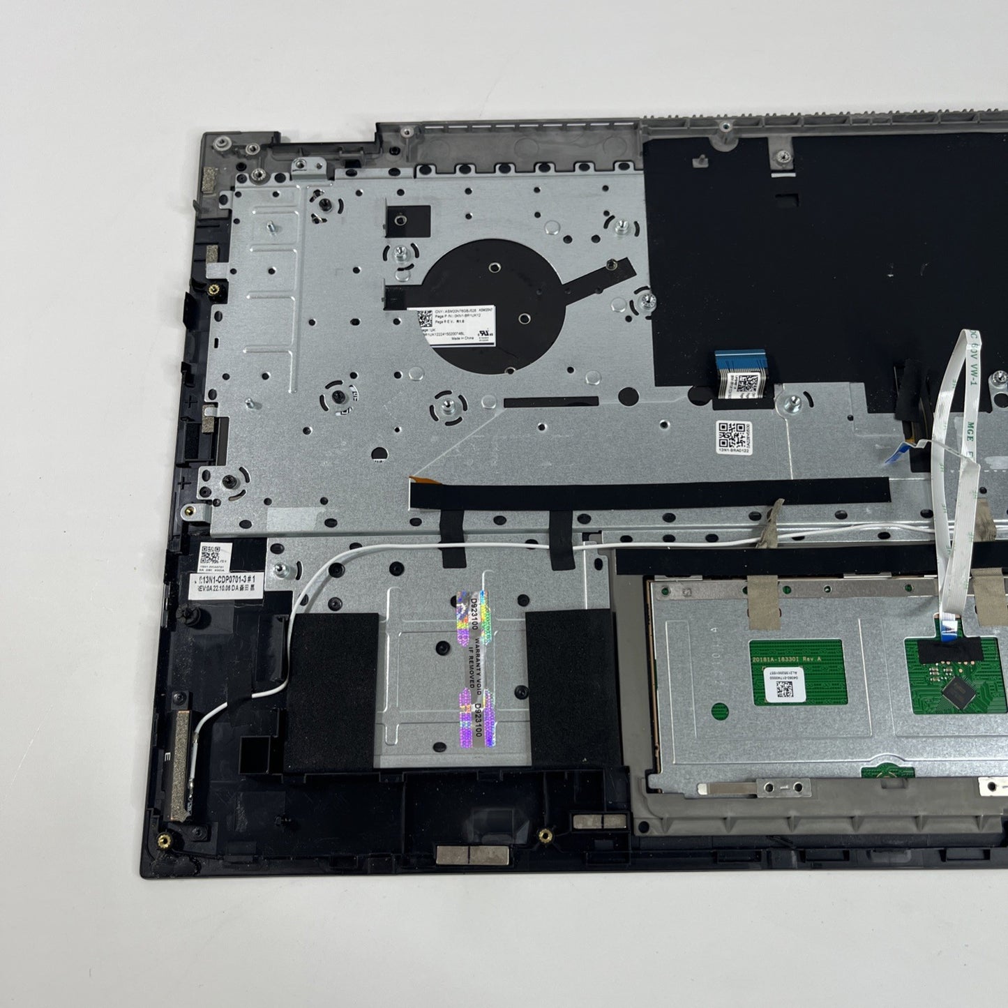 Asus Chromebook CX5500FE Palmrest Keyboard Top Case Touchpad BLACK.missing Key.