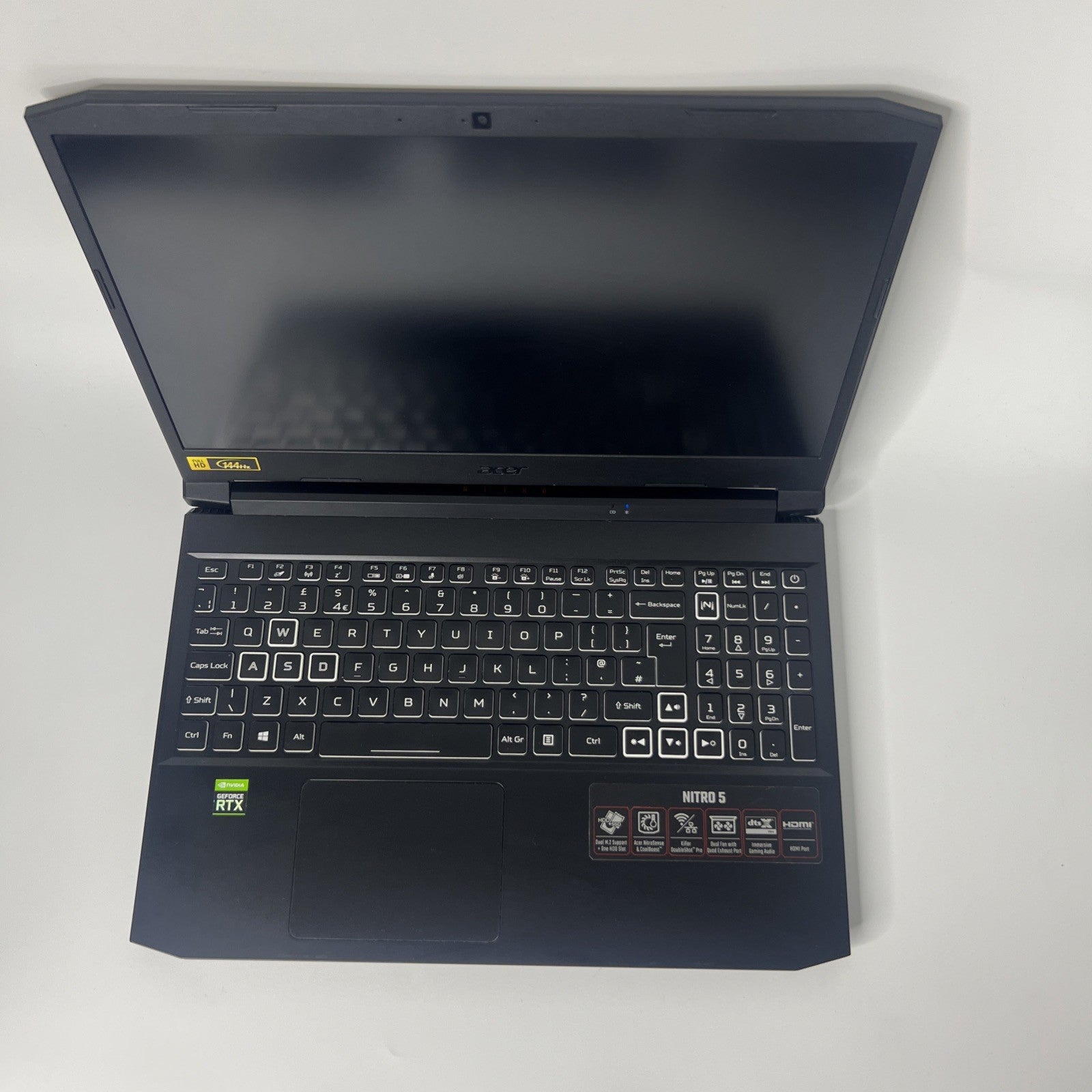 Acer Nitro 5 AN515-57 Intel Core i7-11800H 16GB RAM 512GB SSD RTX 3070 Win 11