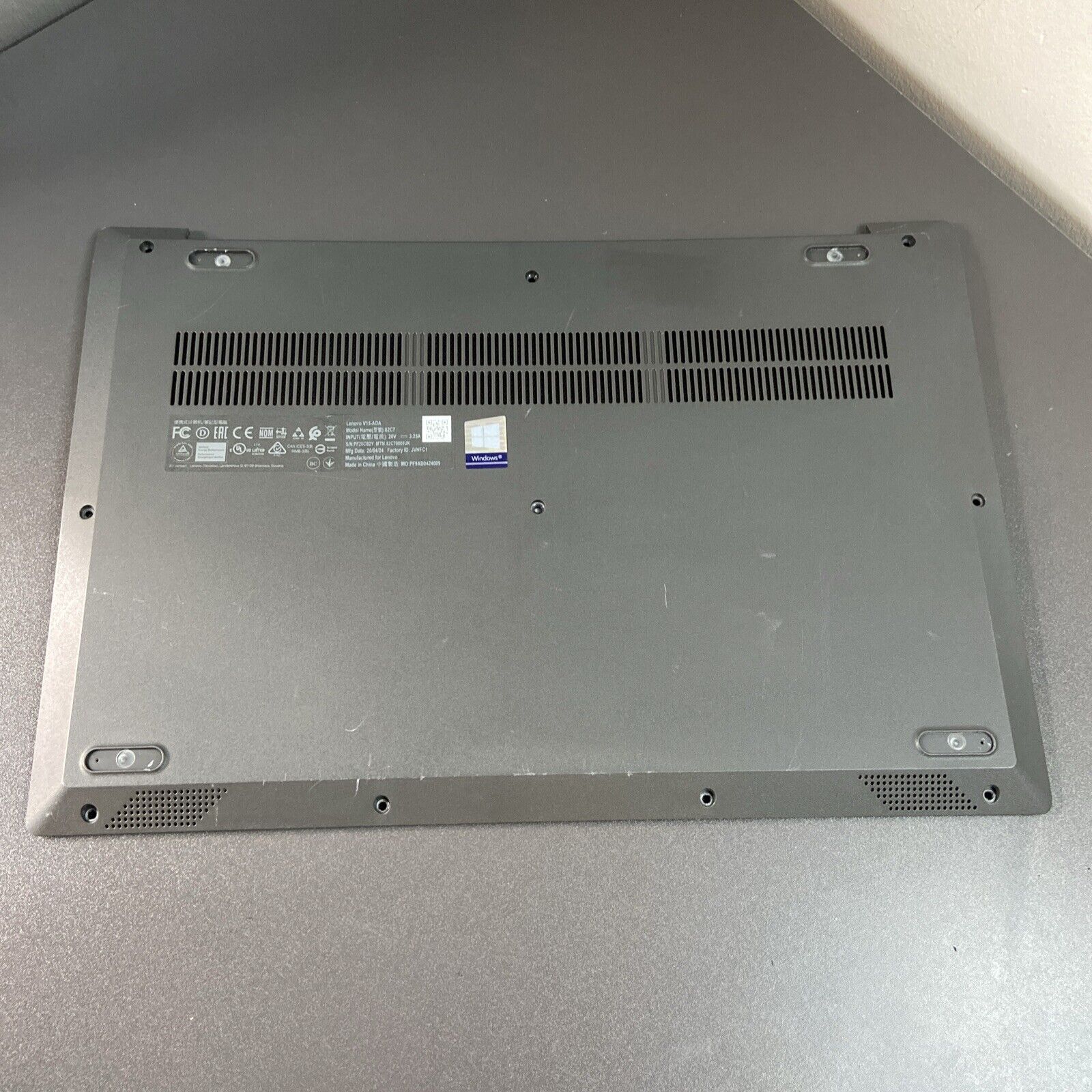 Genuine Lenovo V15-ADA Bottom Base Cover AP1RU000100