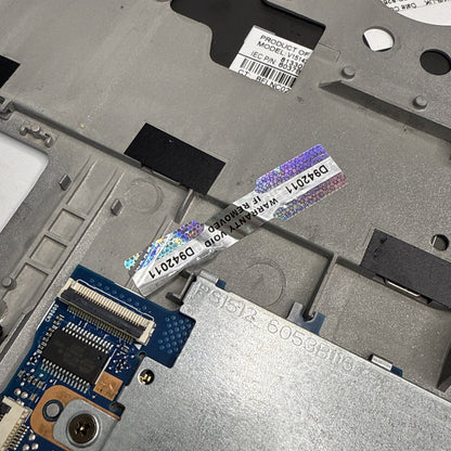 Genuine HP EliteBook 820 G3 Palmrest UK Keyboard 821692-001 Silver