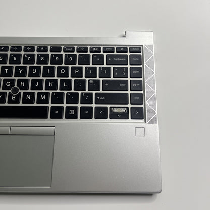 Genuine Silver HP EliteBook 840 G7 Complete Palmrest Missing Key