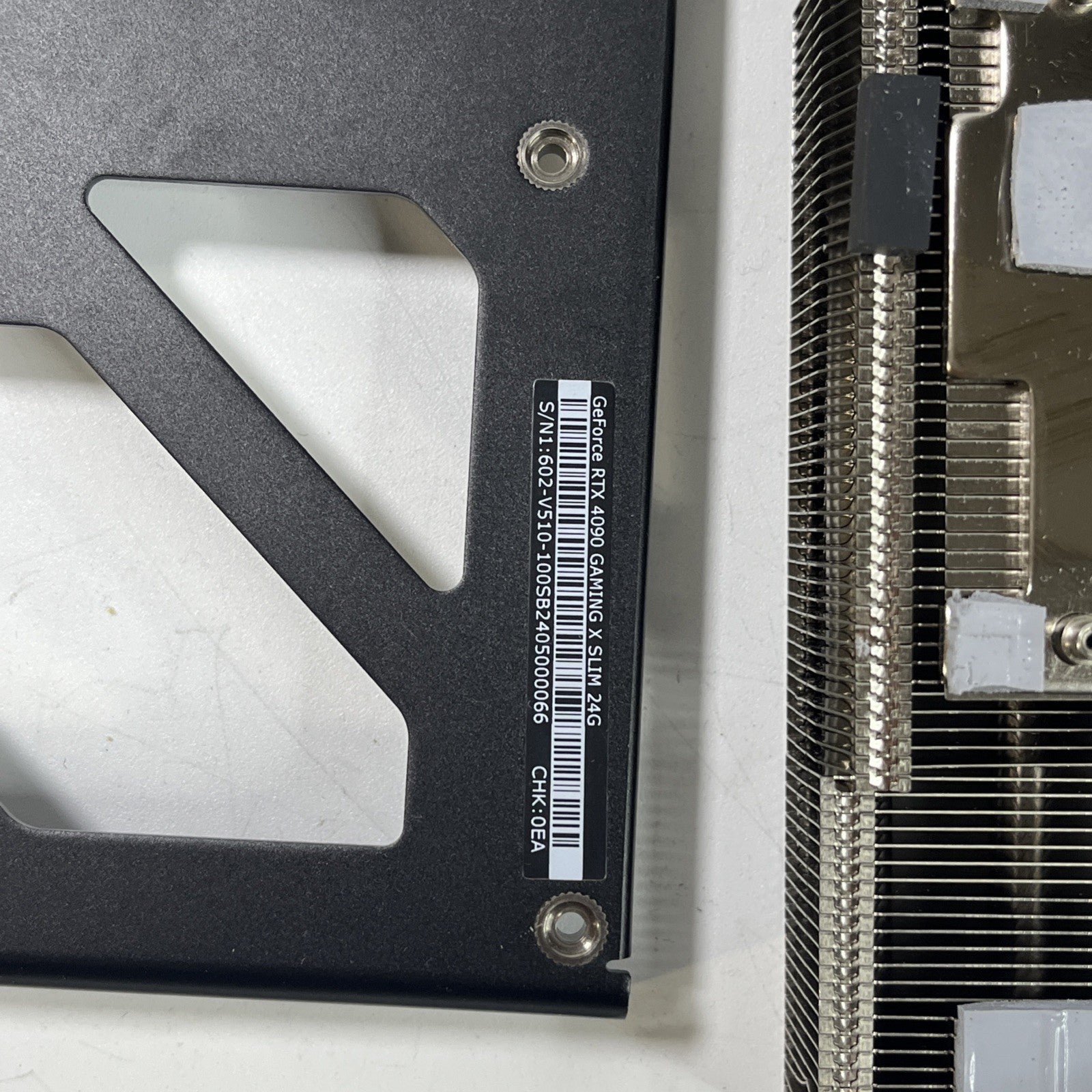MSI GeForce RTX 4090 24 GB Black  3X Gaming X Slim GDDr6X taken Parts .