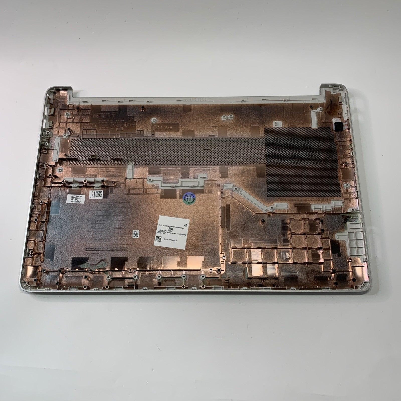 HP 15S-FQ 15S-FQ1514SA Base Chassis Bottom Case Cover Silver EA0P500322A