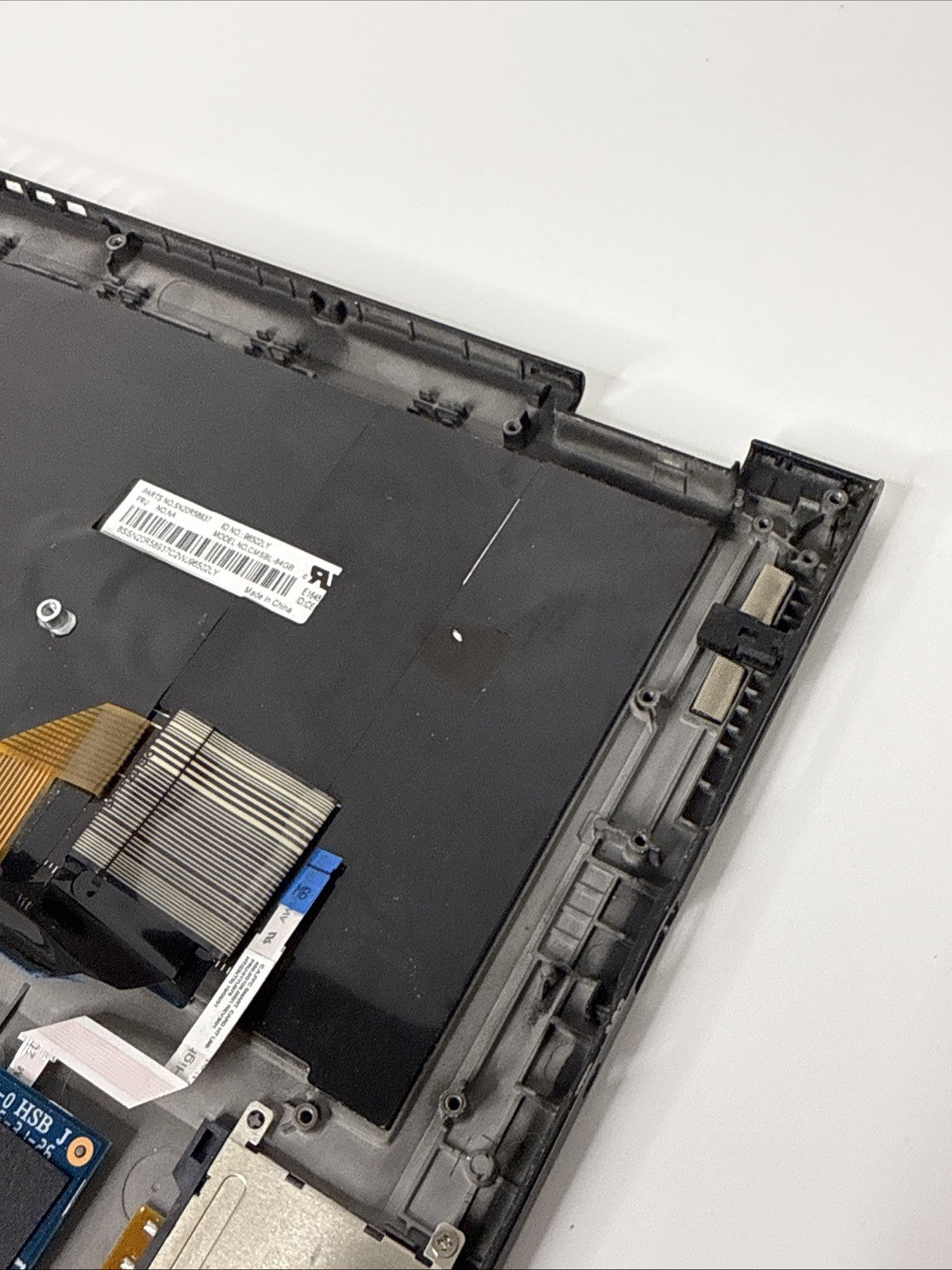 Genuine Lenovo x390 yoga Palmrest Assembly UK Keyboard Black