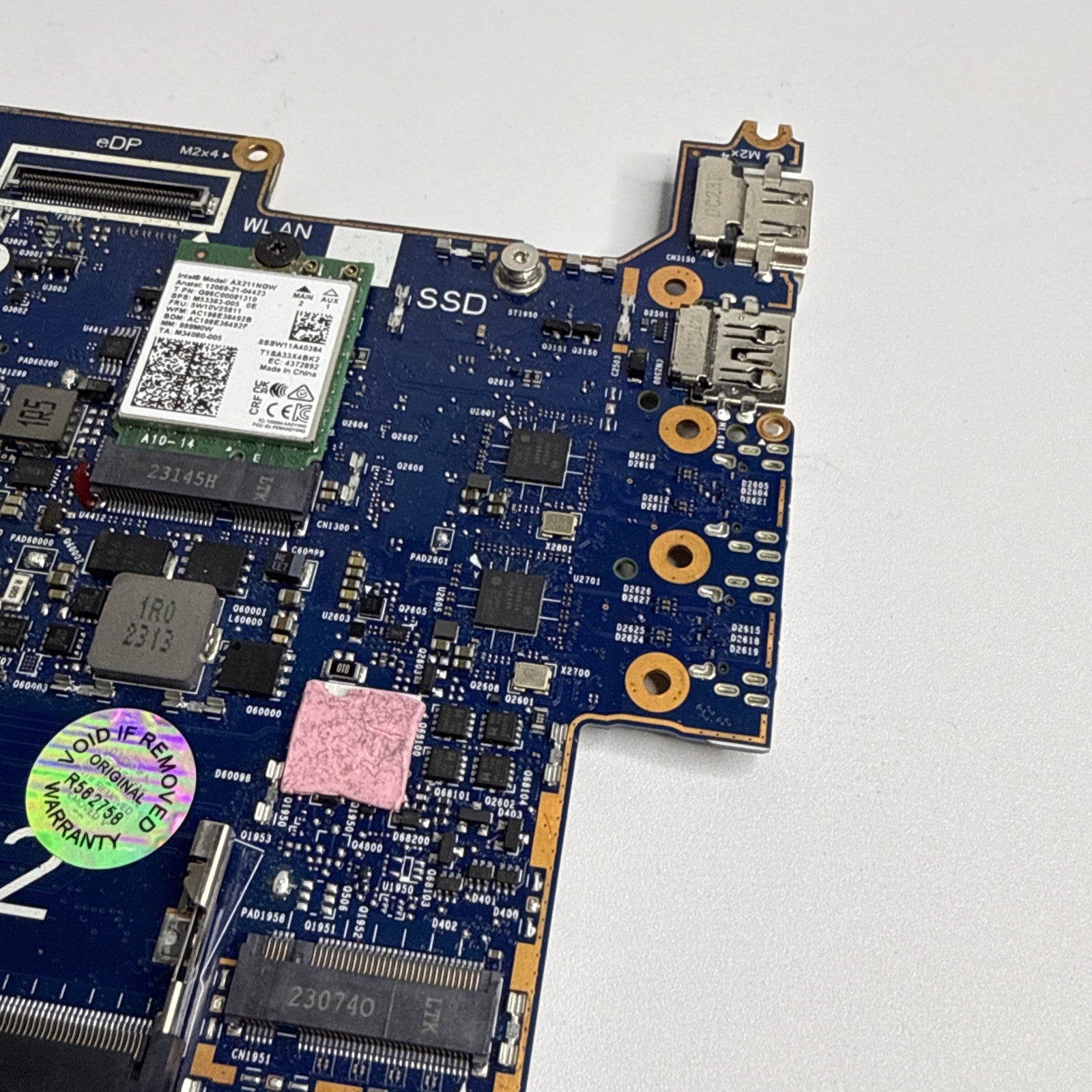 HP Zbook Firefly 14 G10 Motherboard i7 13th Gen N43988-601 Heatsink (FOR PARTS)