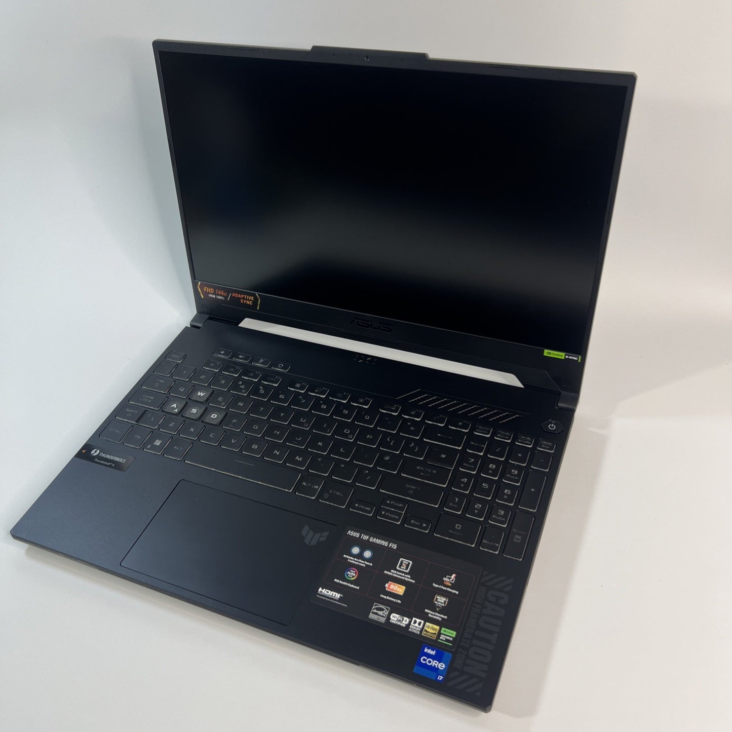 ASUS Tuf F15 FX507ZU4 Gaming Laptop Intel i7-12700H  RTX 4050 16GB RAM 1TB SSD