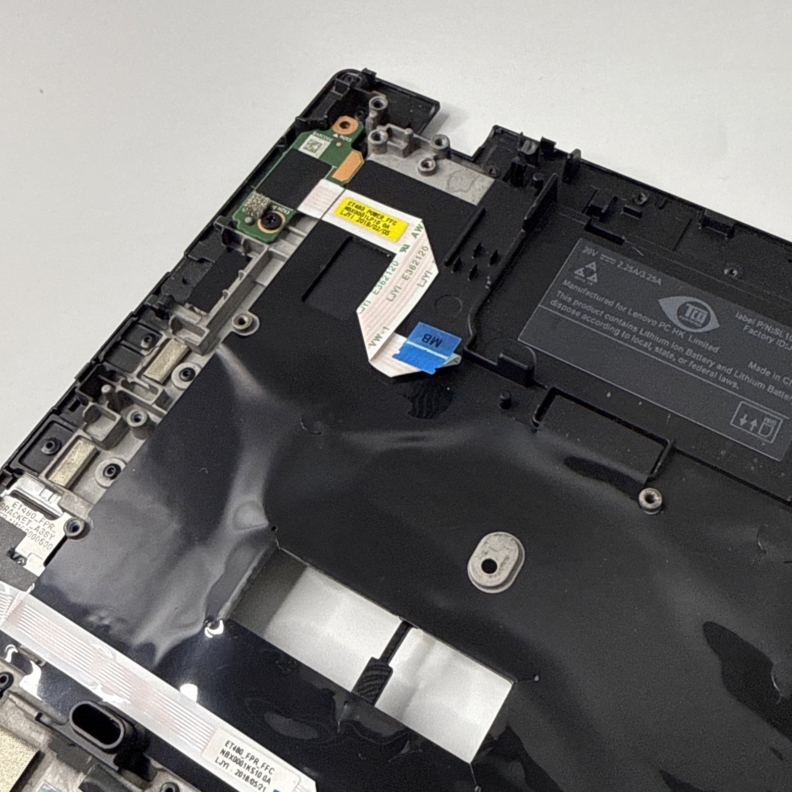 Genuine Lenovo ThinkPad T480 AP169000400 Laptop Palmrest Case Black