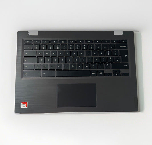 Lenovo 14e Chromebook Complete Palmrest Assembly UK Keyboard Touchpad S145-14AST