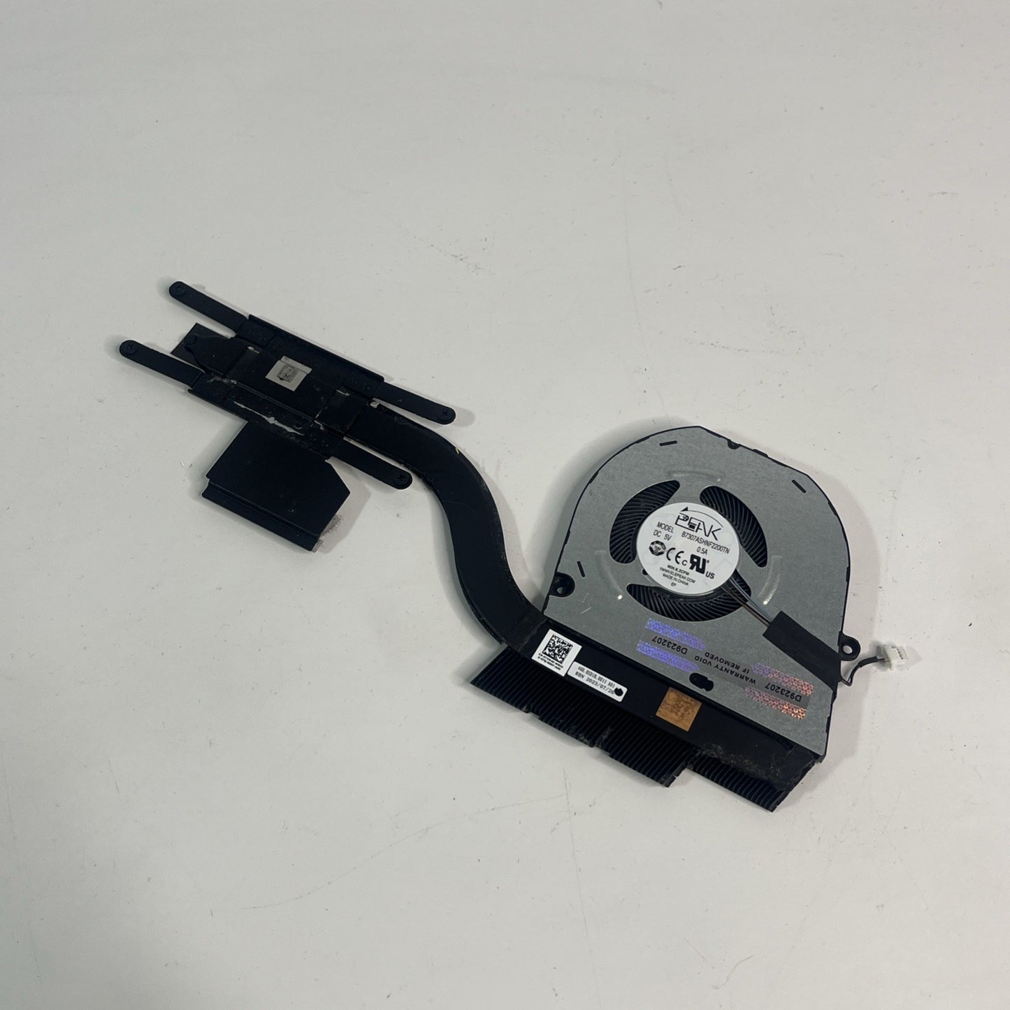 Genuine Sliver Dell Inspiron 14 5435  Cpu Cooling Fan & Heatsink CN0JXC52