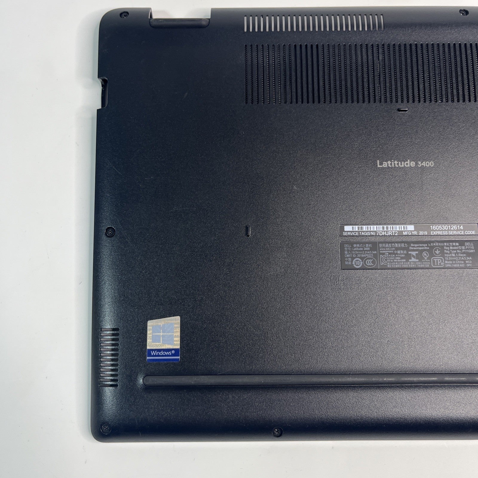 Genuine Black Dell Latitude 3400 Shell Bottom Base Case Cover CN-0HN80Ka-jtn