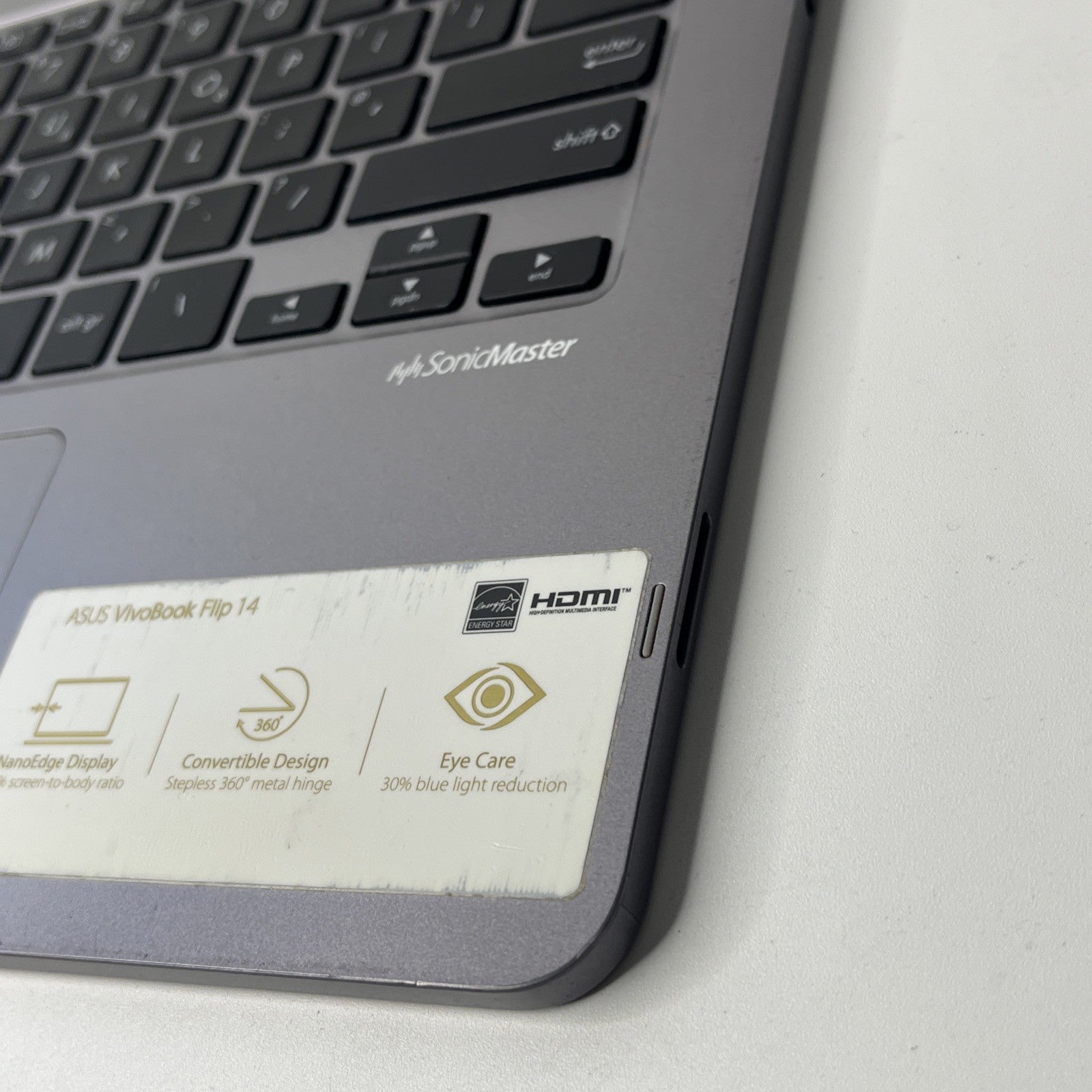 Genuine Asus Vivobook Flip 14 TP401M  Palmrest With Keyboard + Touchpad