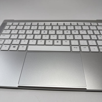 Razer Book 13 RZ09-0357 Genuine Palmrest UK Keyboard Touchpad Silver 13141560
