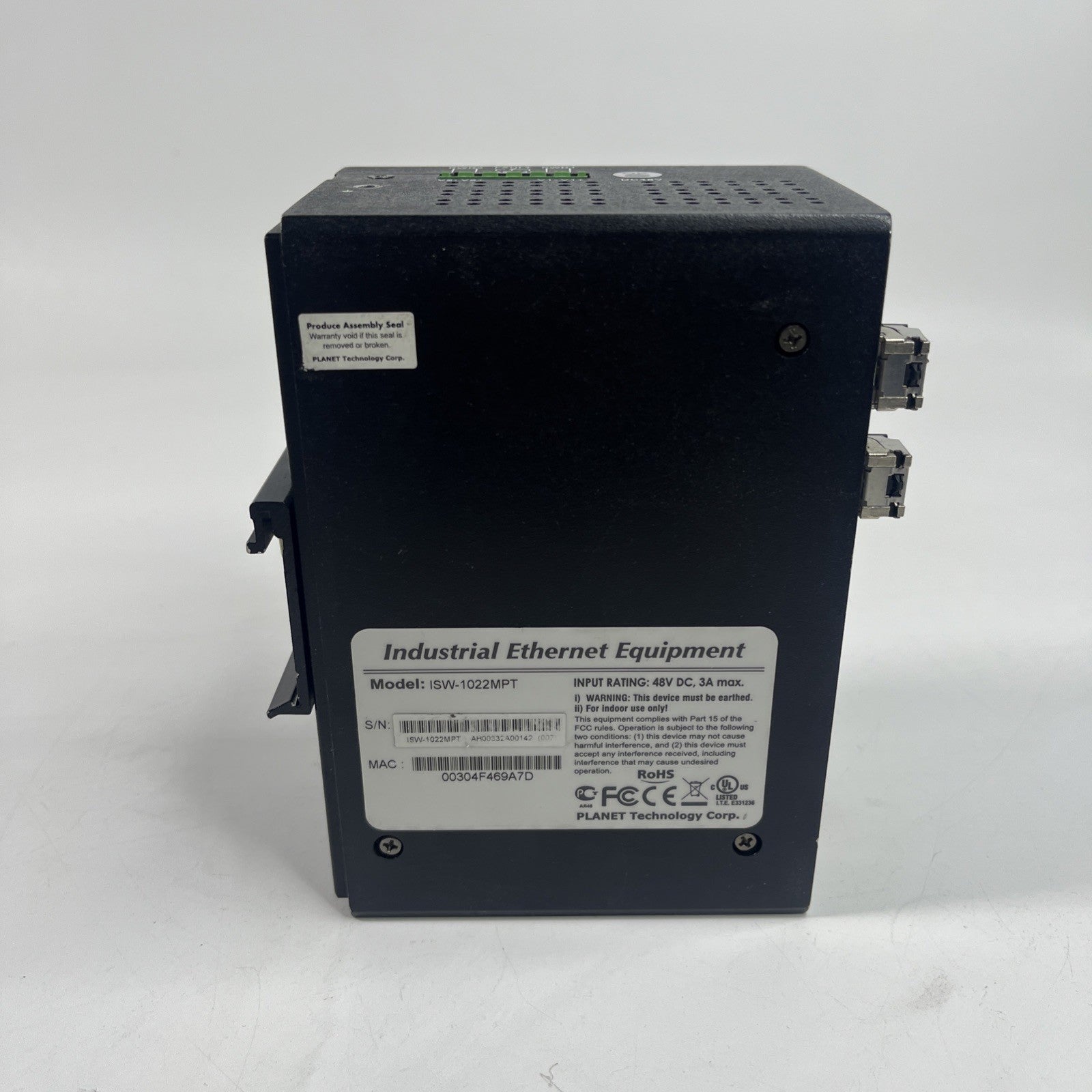 PLANET ISW-1022MPT 8-Port 10/100Mbps + 2-Port Gigabit TP/SFP Combo PoE Managed 