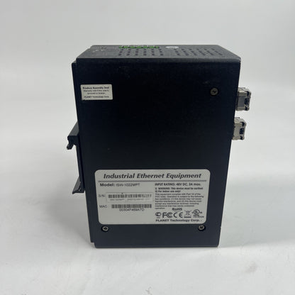 PLANET ISW-1022MPT 8-Port 10/100Mbps + 2-Port Gigabit TP/SFP Combo PoE Managed 