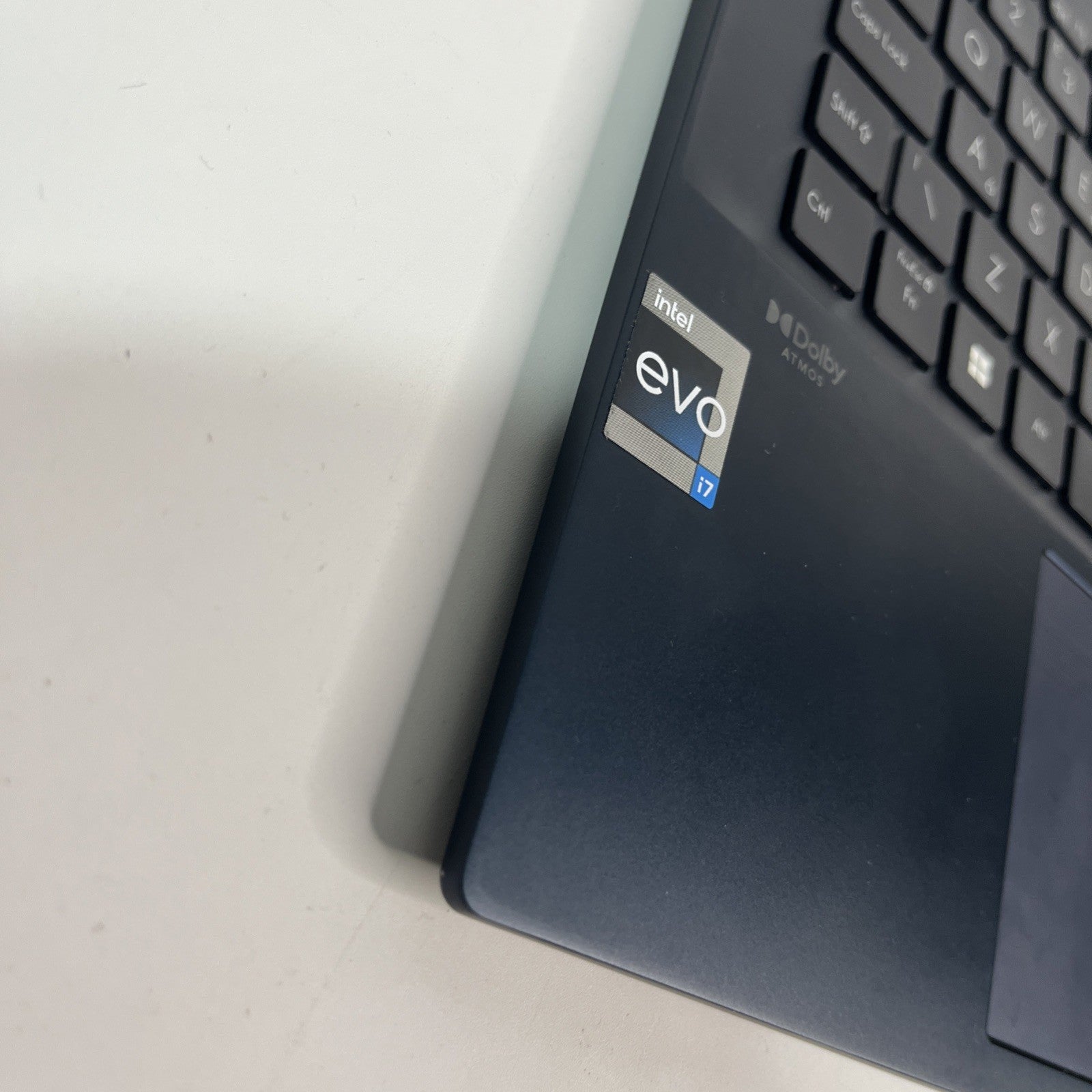 Blue ASUS ZENBOOK 14 FLIP OLED UX3402V Palmrest, Keyboard ,speaker & Touchpad.