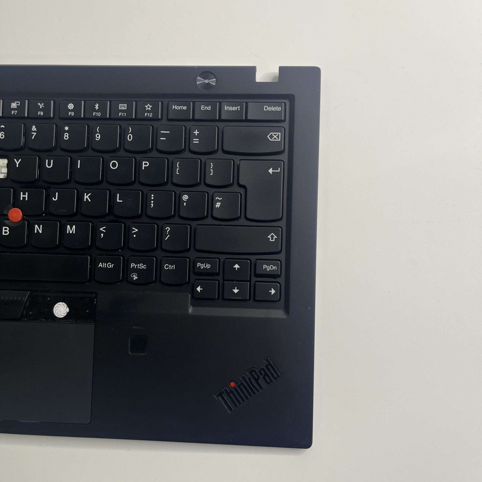 Genuine Lenovo ThinkPad X1 Carbon 6th Gen Complete UK Palmrest. Missing Keys