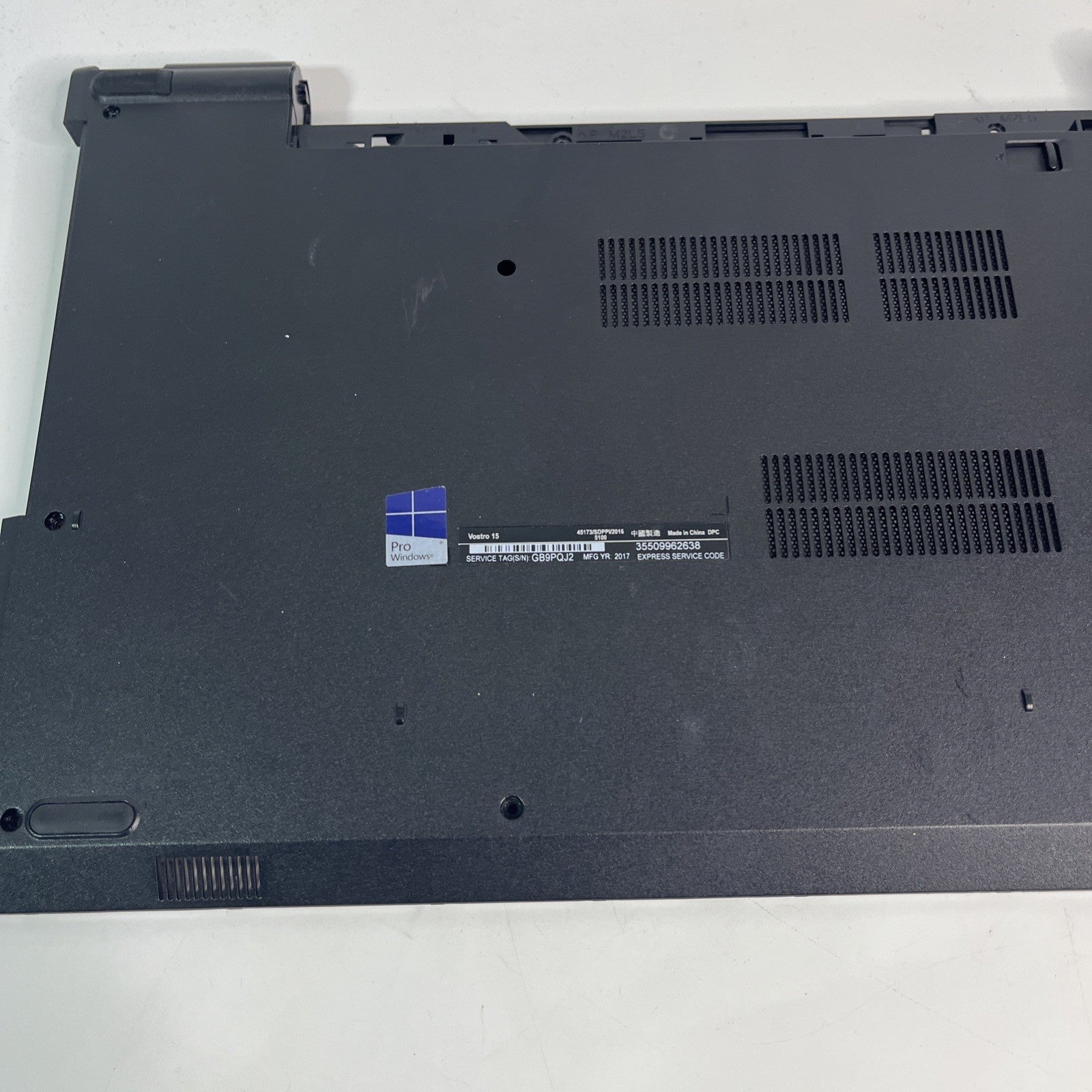 Genuine Black Dell Vostro 15 3568 Bottom-base Cn-00MRCR-JTn
