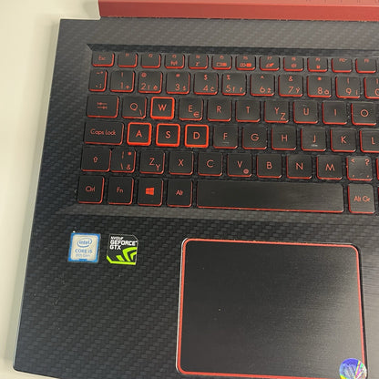 Acer Aspire Nitro AN515-52 Complete Palmrest Assembly UK Keyboard AP290000400