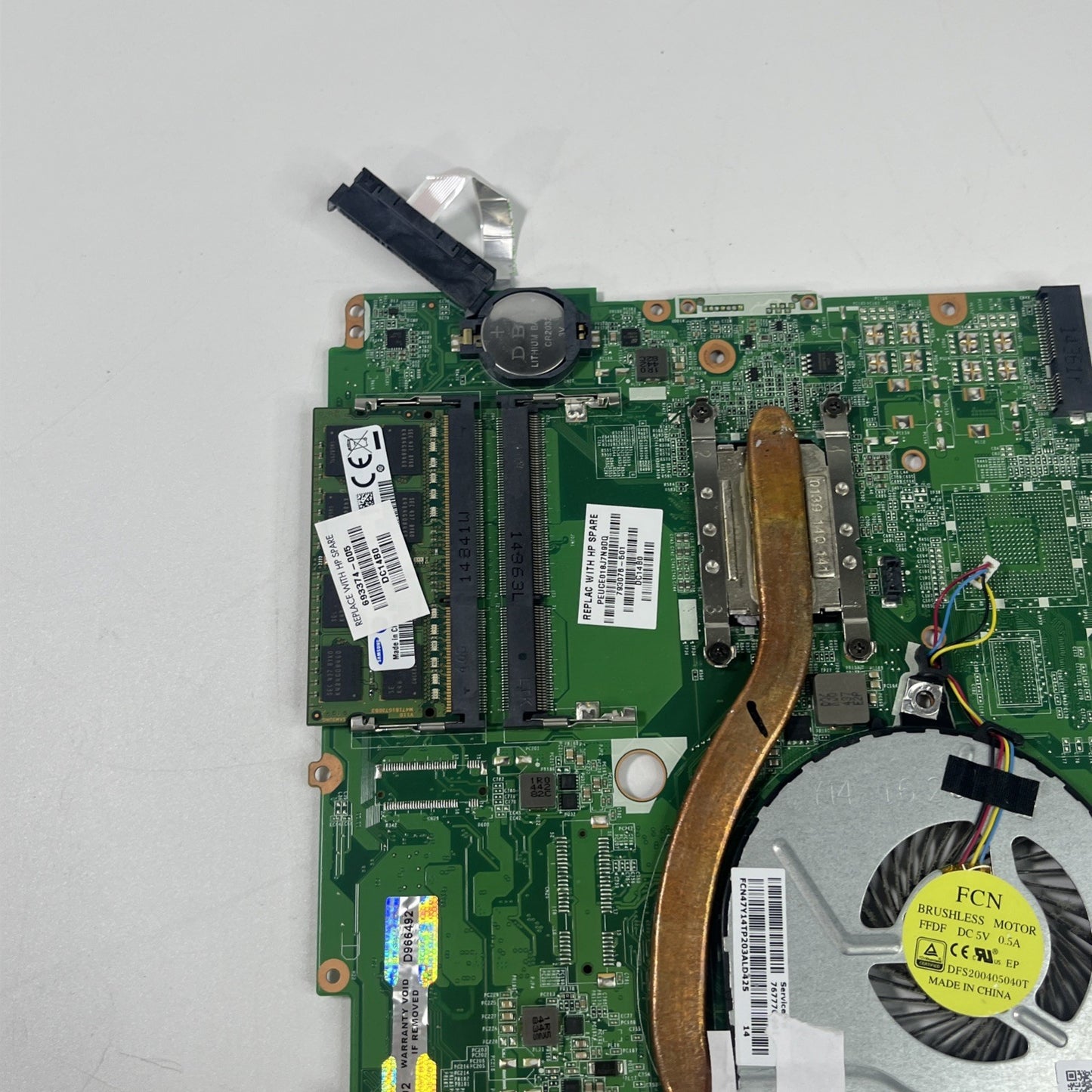 HP Pavilion 15-P189SA Laptop Motherboard 8GB RAM 793076-501 Intel Core i5
