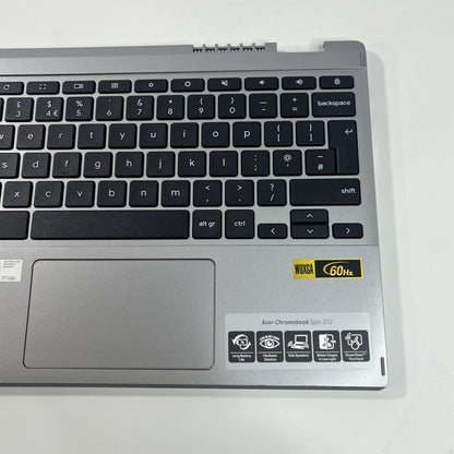 Acer Chromebook Spin CP312-1H Palmrest, Keyboard & Touchpad Silver.DA-47T-011