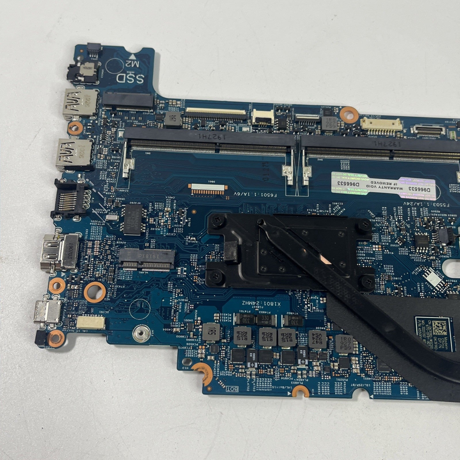 Genuine Dell Latitude 3500 Motherboard i5-8265U, CPU Cooling Fan& Heatsink.