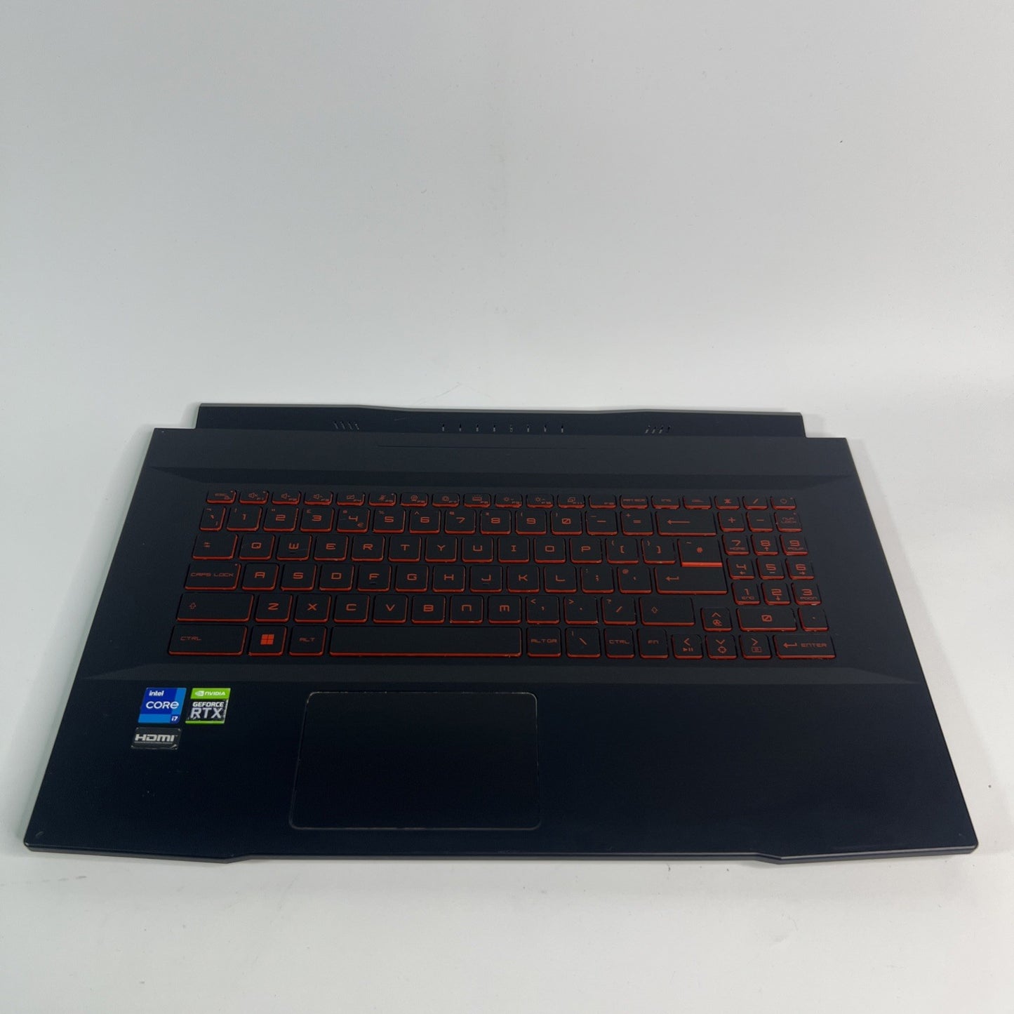 MSI Katana GF76 12UE Palmrest Assembly – Complete UK Keyboard – Grade B
