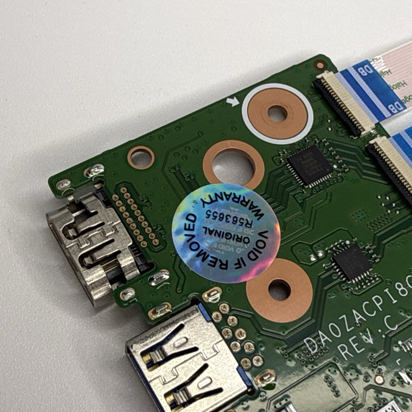 DA0ZACPI8C0 Acer Chromebook Spin CP314-1H USB I/O Port Board + Connectors