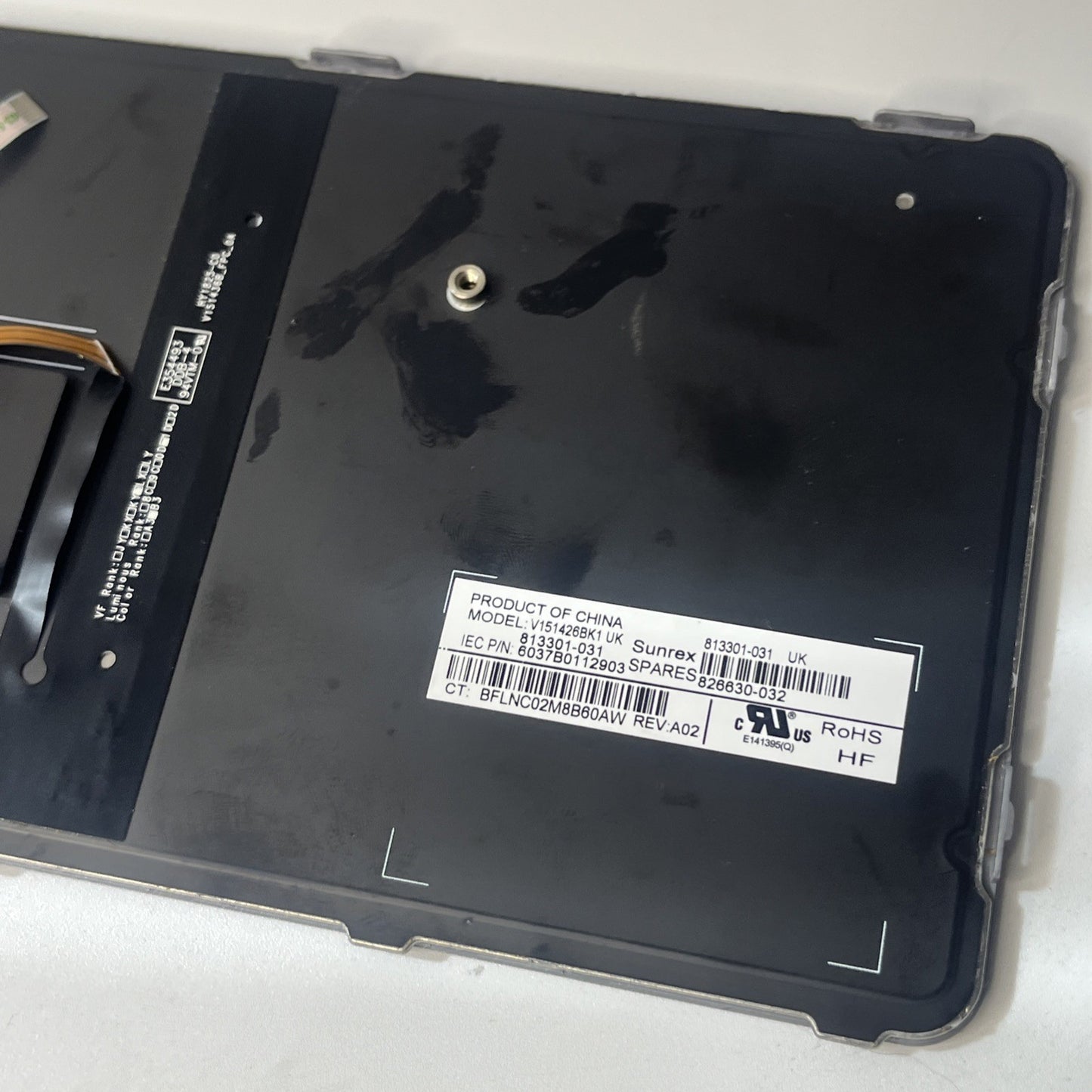 Genuine Hp Elitebook | 820 G3 UK ENG Backlit Keyboard 813301-3