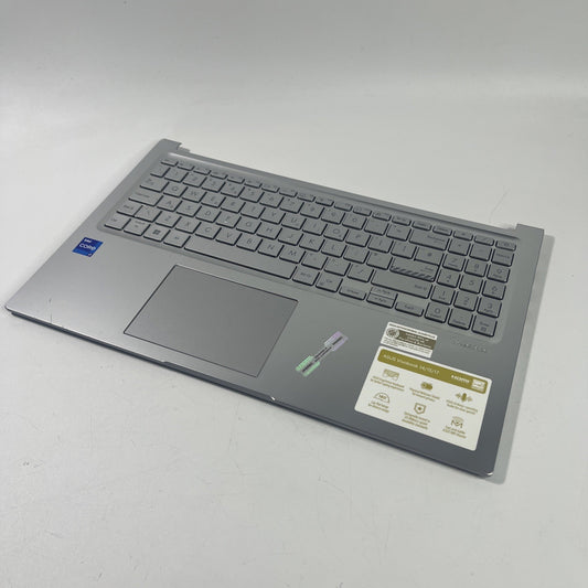 Genuine Silver Asus Vivobook 15 X1504ZA Palmrest, Keyboard& Speaker 13N1-GVM0401