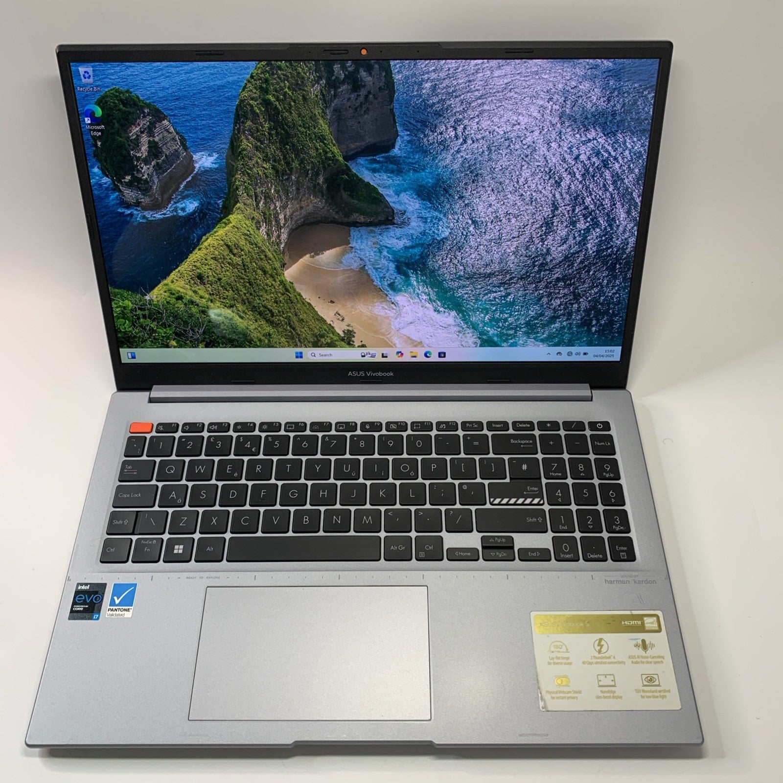 ASUS Vivobook S15 K3502ZA 15.6 OLED Laptop Intel i7-12700H 16GB RAM 256GB SSD