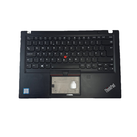 Genuine Lenovo T490s Palmrest Assembly UK Keyboard    Black AM1BR000500.