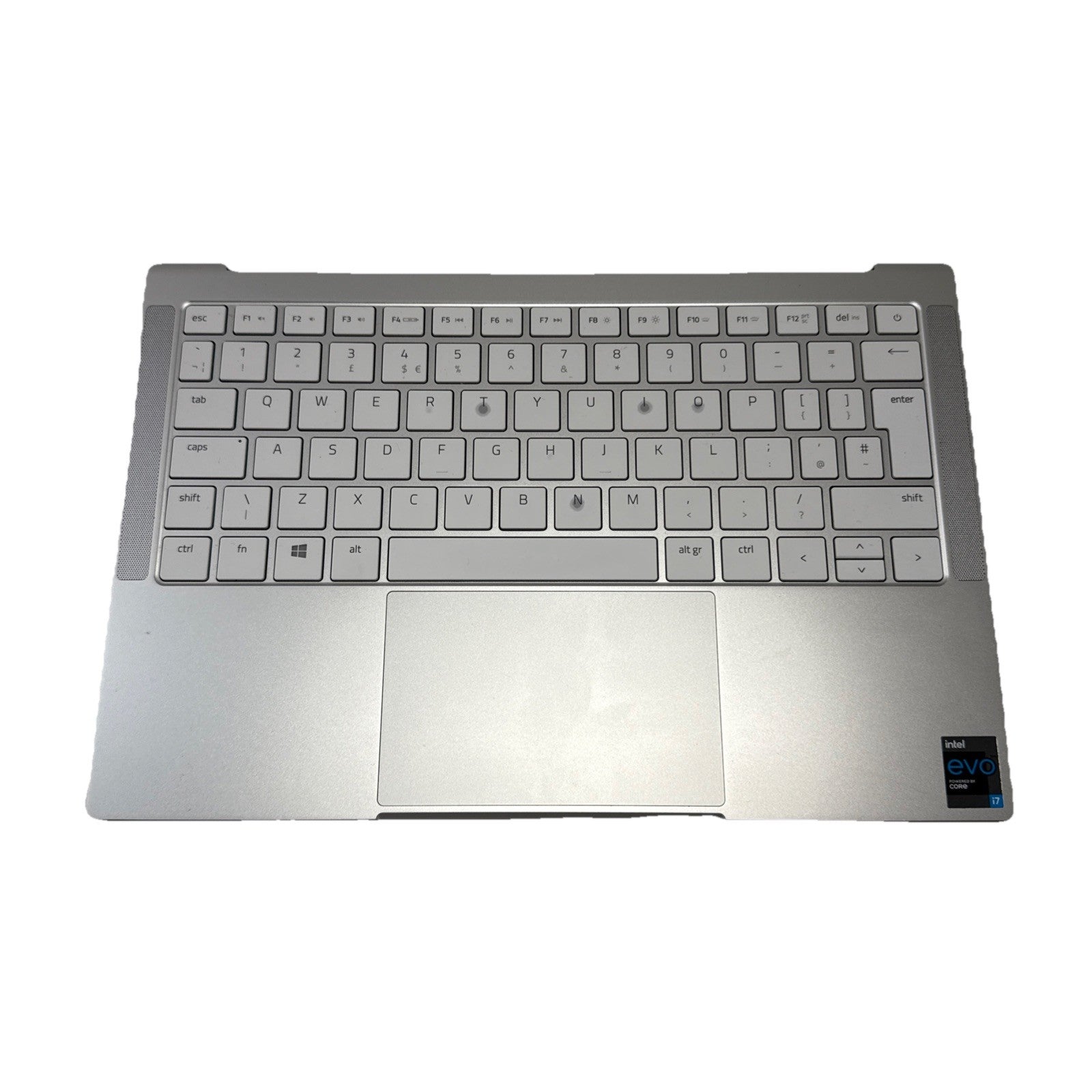 Razer Book 13 RZ09-0357 Genuine Palmrest UK Keyboard Touchpad Silver 13141560