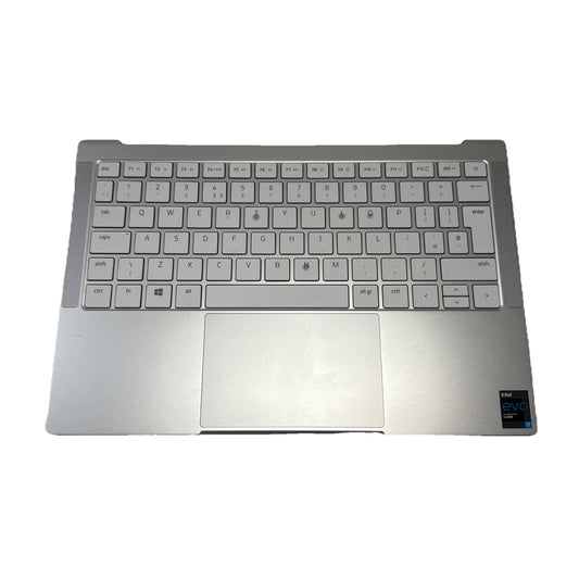 Razer Book 13 RZ09-0357 Genuine Palmrest UK Keyboard Touchpad Silver 13141560