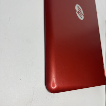 Genuine RED HP Pavilion X360 15-BK060sa Complete Screen Assembly Top Lid Cover