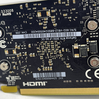 MSI GeForce RTX 3050 Low Profile OC 6GB GDDR6 Graphics Card.Dead