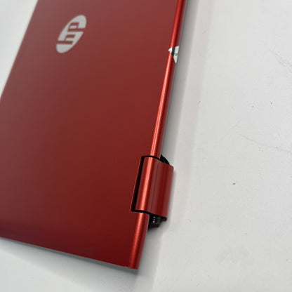 Genuine RED HP Pavilion X360 15-BK060sa Complete Screen Assembly Top Lid Cover