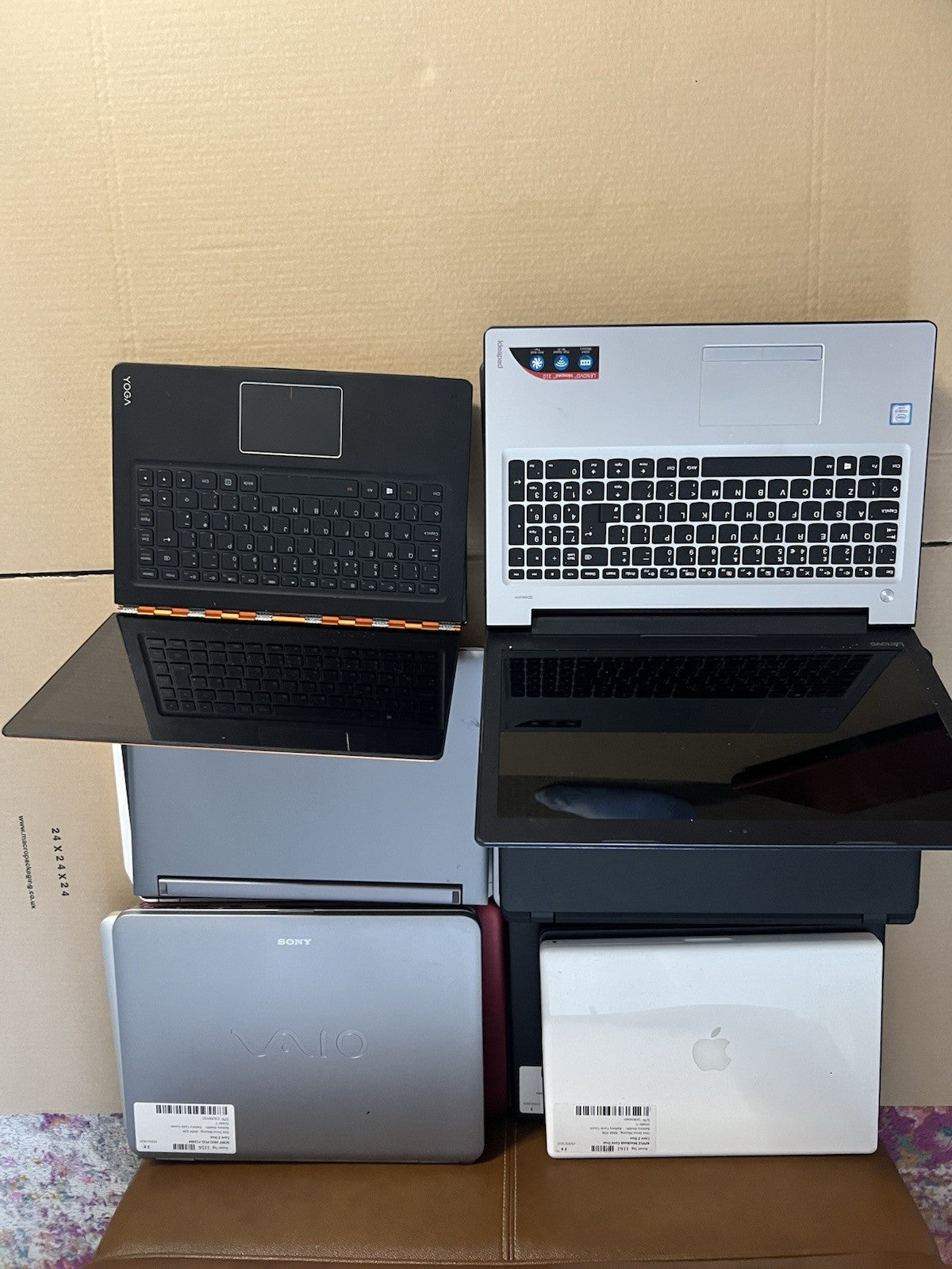 Job Lot Of Mixed 36 Laptops For Spares or Repair Hp Dell Lenovo Asus MacBook