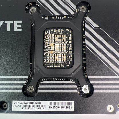 Gigabyte GeForce RTX 5070 OC 16GB GDDR7 – Graphics Card For Parts / Not Working