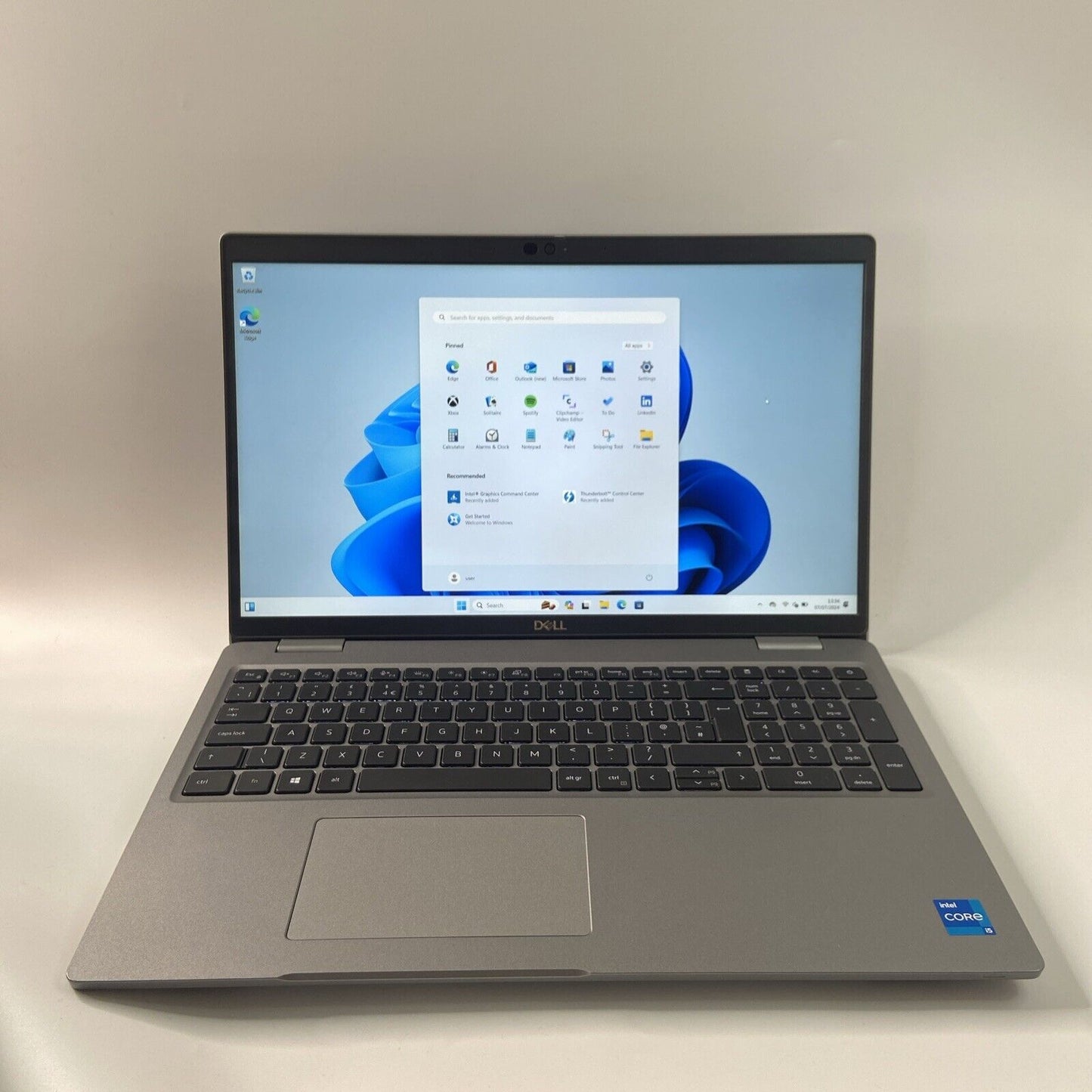 Dell Latitude 5520 15.6” Laptop Intel Core i5-1145G7 16GB RAM 256GB SSD Win 11