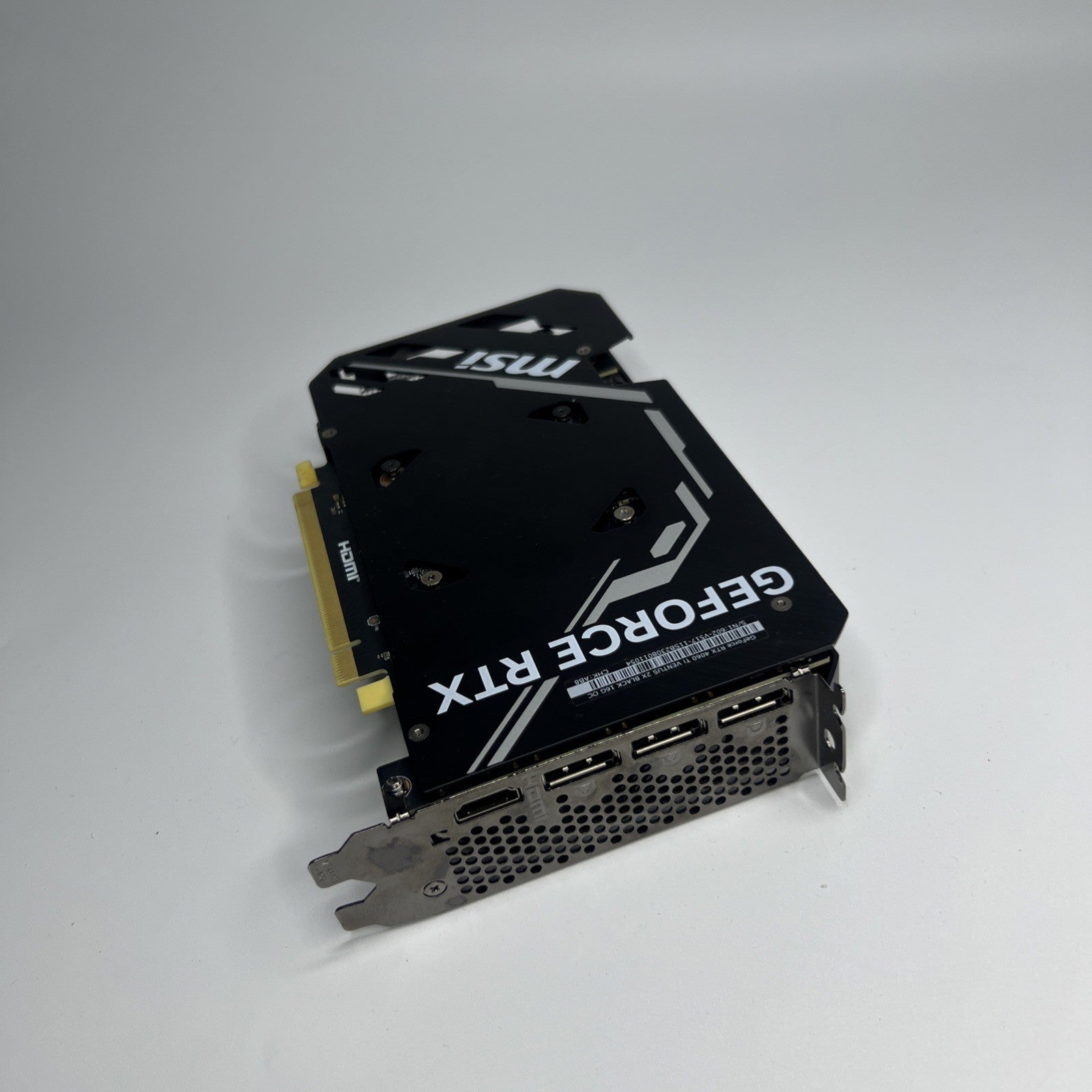 MSI GeForce RTX 4060 VENTUS 2X BLACK 16GB OC GDDR6 Graphics Card For Parts
