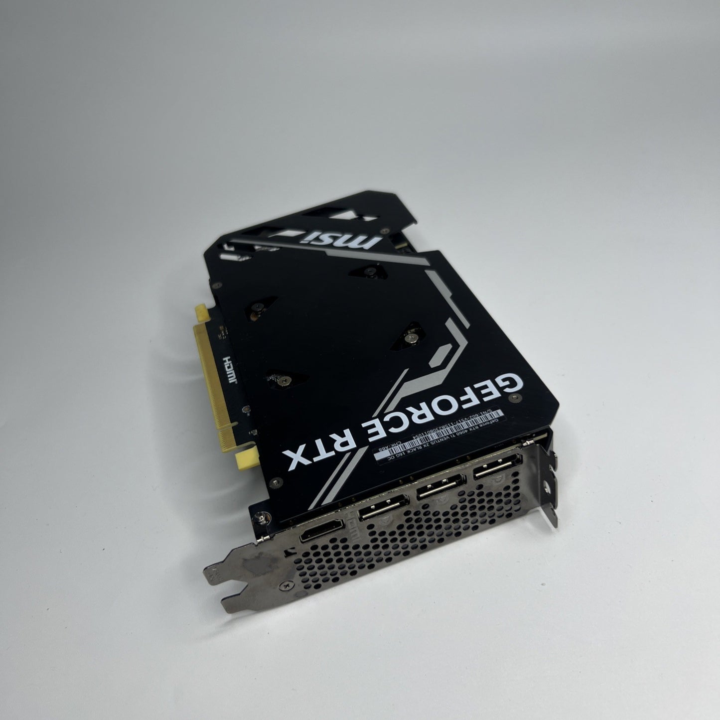 MSI GeForce RTX 4060 VENTUS 2X BLACK 16GB OC GDDR6 Graphics Card For Parts