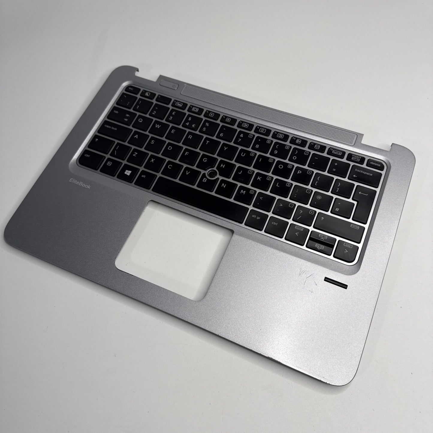 Genuine HP EliteBook 820 G3 Palmrest UK Keyboard 821692-001 Silver