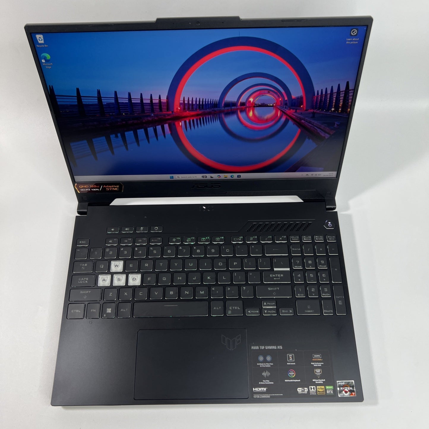 ASUS TUF A15 Gaming Laptop AMD Ryzen 7-6800H RTX 3070 16GB RAM 512GB SSD