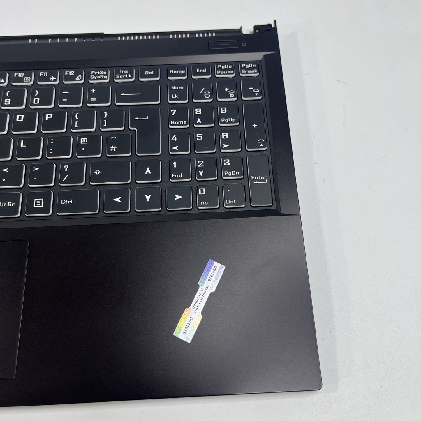 Genuine Black Medion Erazer E10 Palmrest ,keyboard, Speakers & Touchpad, NP502