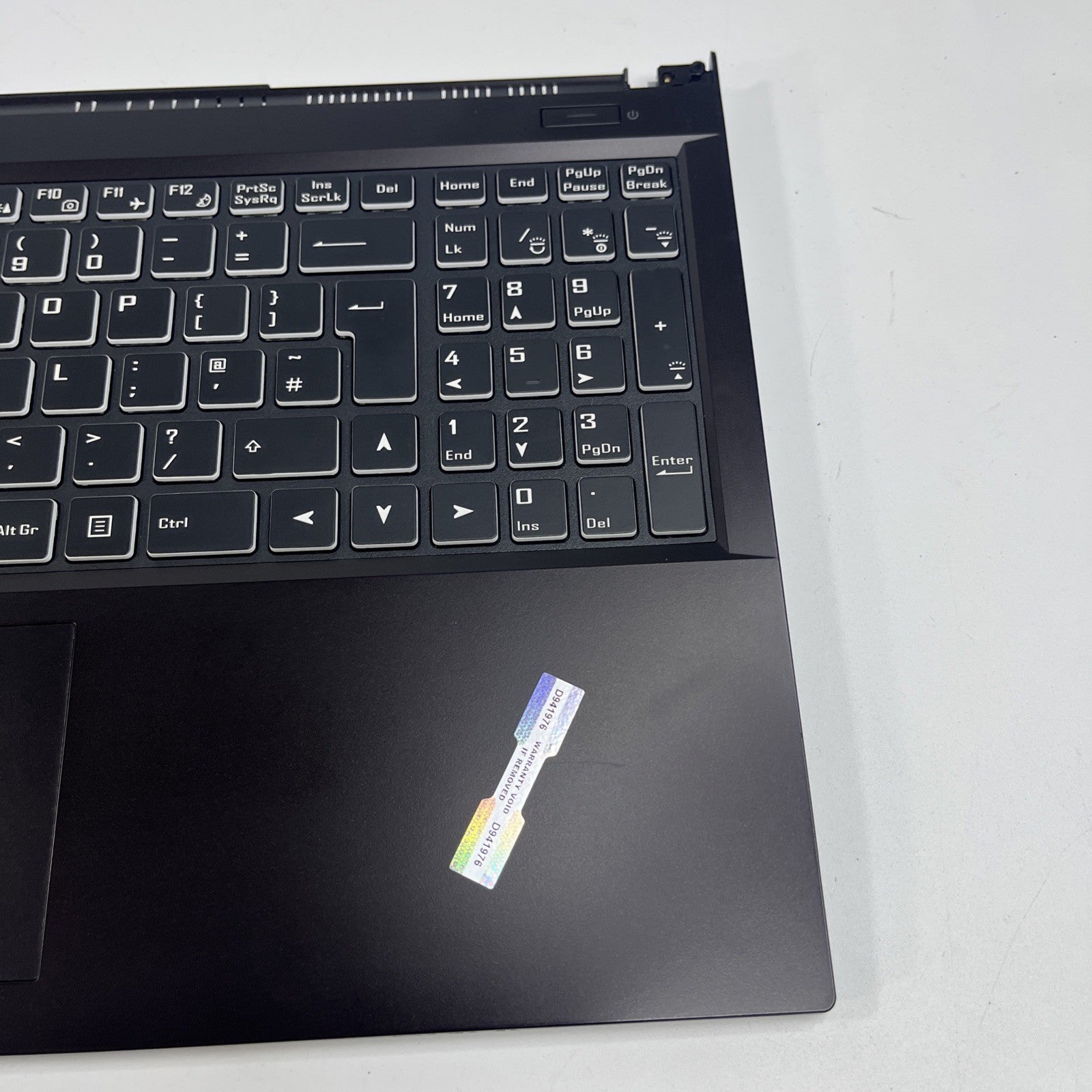 Genuine Black Medion Erazer E10 Palmrest ,keyboard, Speakers & Touchpad, NP502
