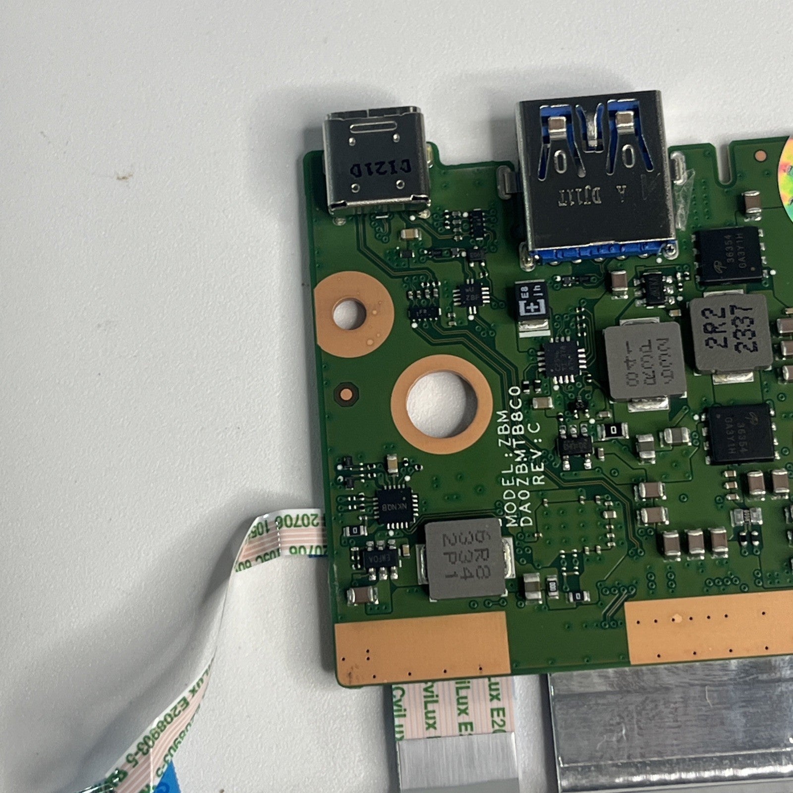 asus chromebook 315-4H usb board ports