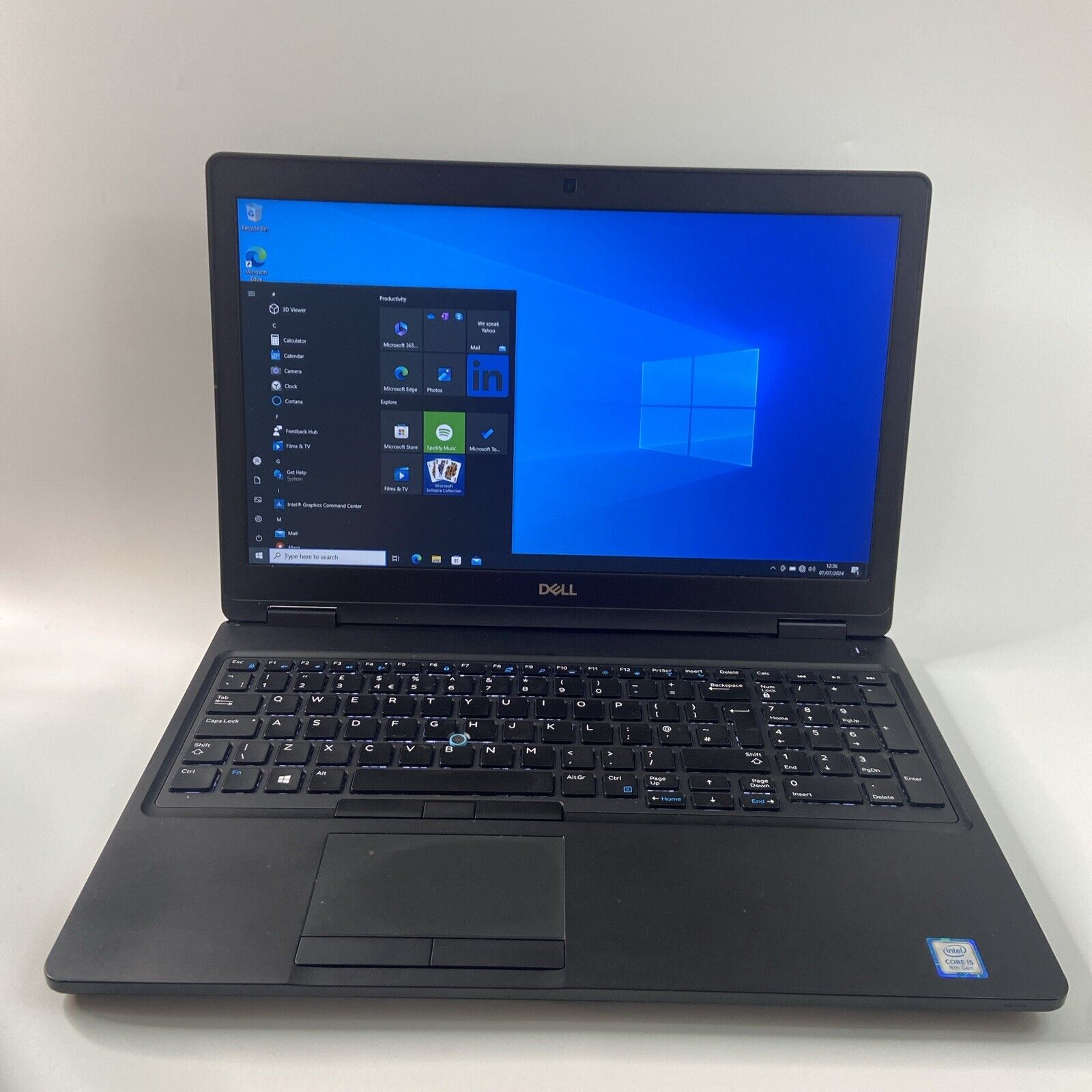 Dell Latitude  5590 Intel i5-8th Gen 16Gb 256Gb SSD FHD Windows 10 Pro