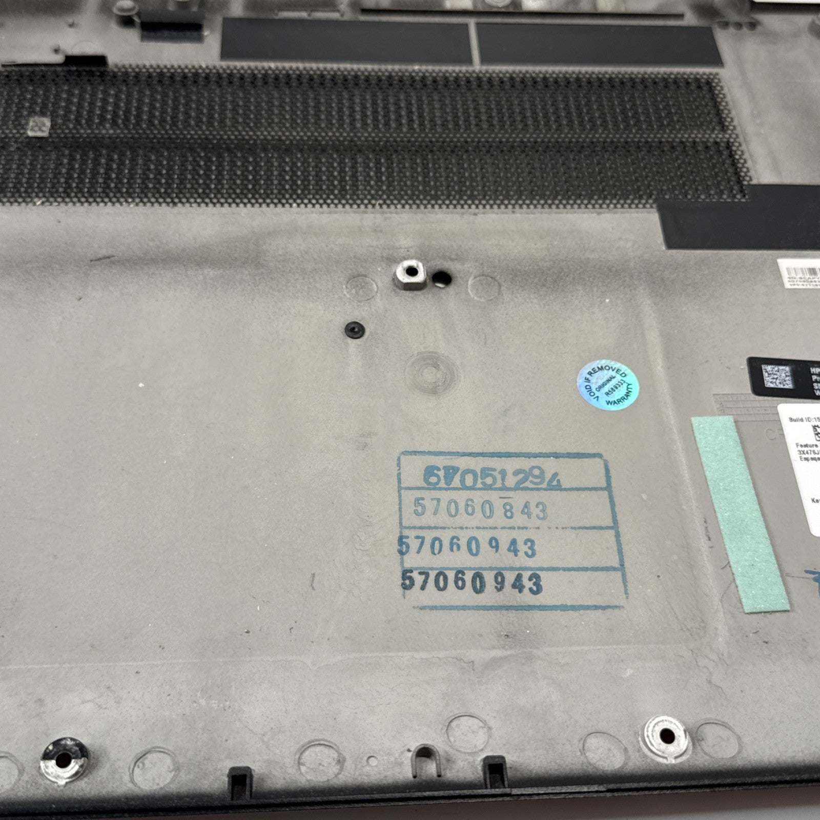 HP Elitebook 850 G3 Bottom Base Cover Genuine  Black