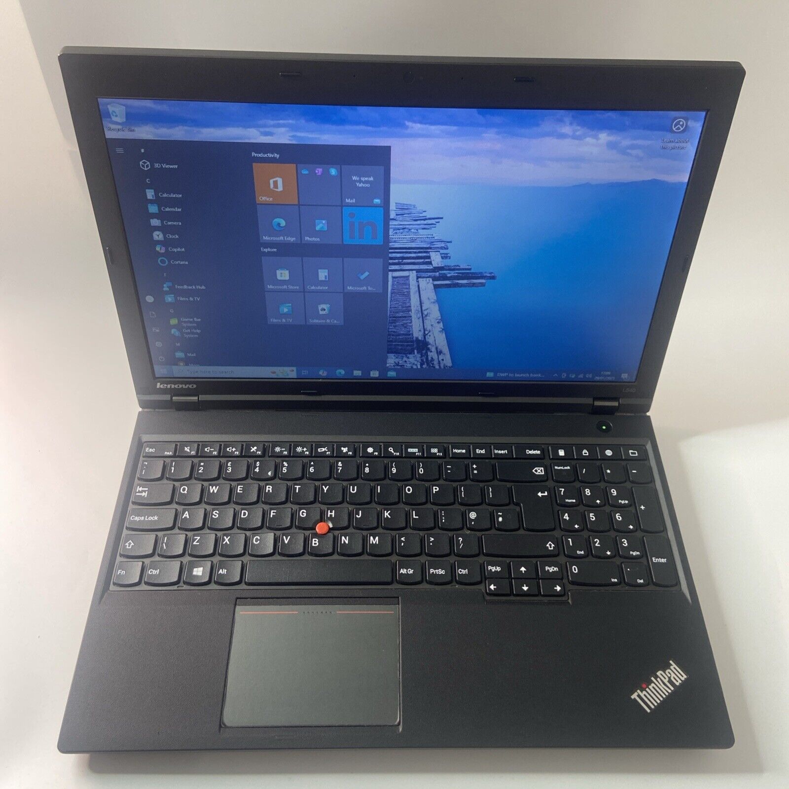 Lenovo ThinkPad L540 15.6" Intel Core i5 4th Gen 8GB RAM 256GB SSD Windows 10