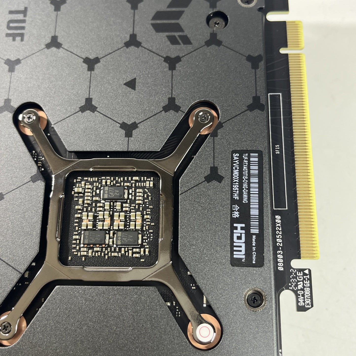 ASUS TUF Gaming NVIDIA OC  RTX 4070 Ti Super 16GB GDDR6X Graphics Card.